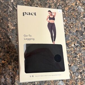 Pact Black Go-To Legging